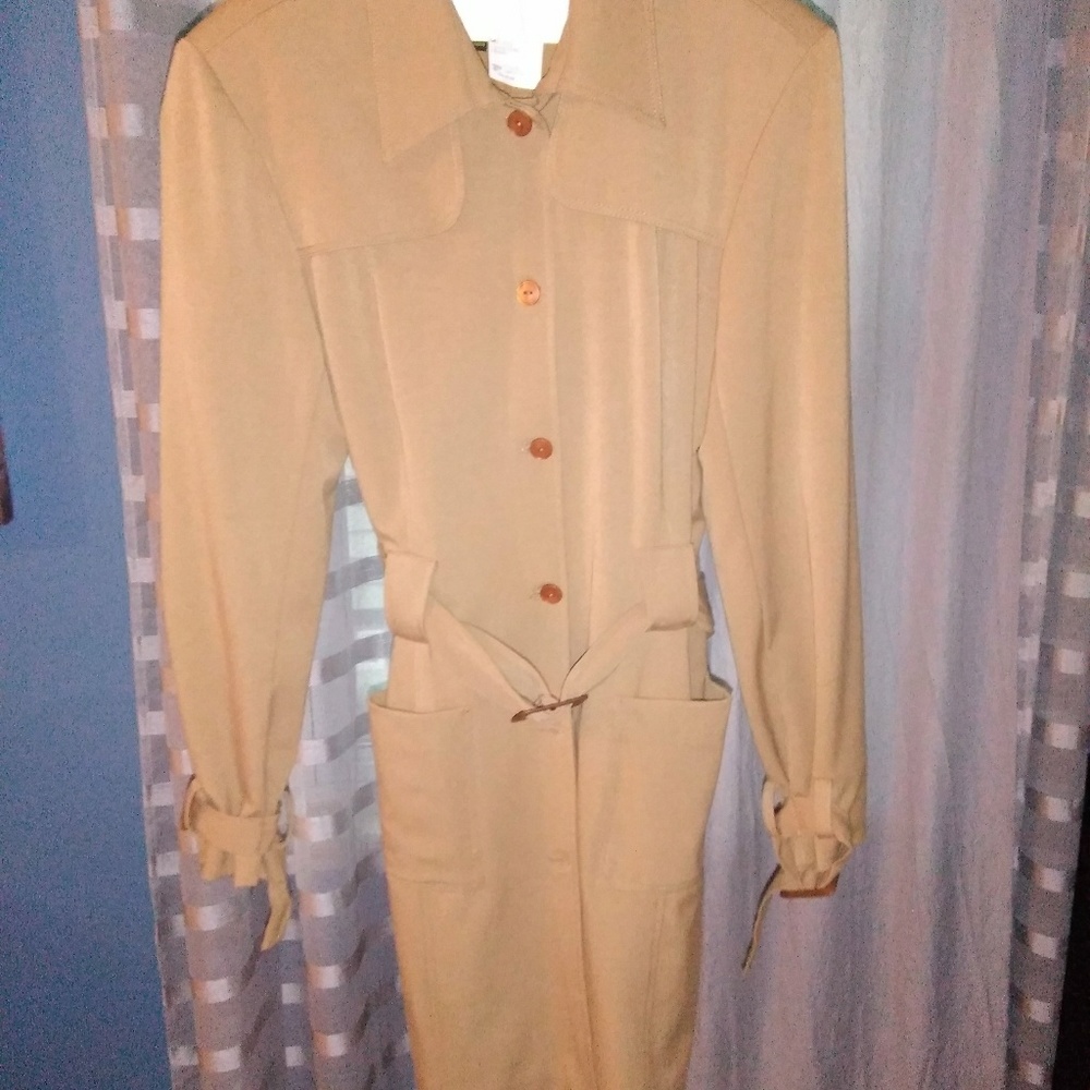 Tan light weight coat